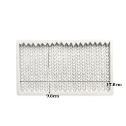 Suéter de malha silicone sugarcraft molde cupcake cozimento fondant ferramentas de decoração de bolo - Image 3