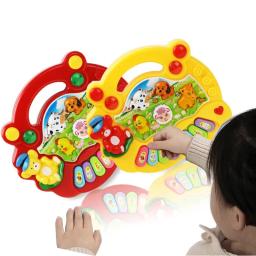 Baby Kids Musical Piano Brinquedos Animal Farm Music Piano Brinquedos Educativos Instrumento Desenvolvimento Para Crianças Presente De Aniversário - Image 1
