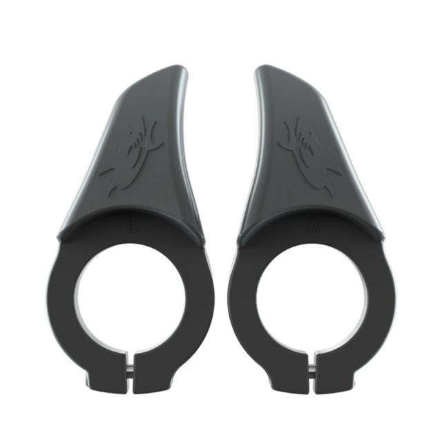 Punhos de Ciclismo Tubarão Chifre para MTB - Acessórios de Guiador Vice Punho para Ciclistas