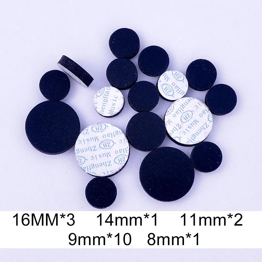 Clarinete sintético Pads for Woodwind Repair Material, Ferramentas Acessórios, 17PCs - Image 1