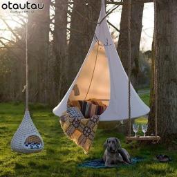 Cama de rede para atividades ao ar livre, tenda de balanço, cadeira dobrável, jardim, camping, quarto, academia - Image 3