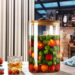 Frasco De Fermentação De Vinho De Vidro Com Torneira, Resistente a Alta Temperatura, Garrafa De Vinho De Uva, Frasco Selado De Bebidas - Image 3