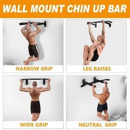 Montado na parede barras horizontais com ampla almofada antiderrapante, ginástica em casa treino, Chin Up, Pull Up, barra de treinamento, esporte Fitness equipamentos, novo - Image 6