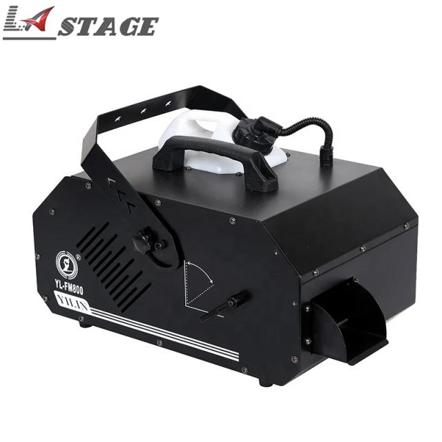 Máquina de Fumaça com Efeitos de Luz LED 800W para Casamentos e Festas DJ - Hazer Duplo Geyser para Palco e Efeitos Especiais