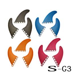 Bilong futures g3 barbatanas de prancha de surf de fibra de carbono quilhas pequenos propulsores favo de mel prancha de surf quillas barbatanas de prancha de surf - Image 1