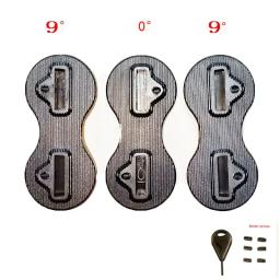 Caixa de fusão padrão FCS, Tri Fins, Surf Fins, Wakeboard, Longboard, Skimboard, Acessórios Bodyboard, BiLong, 3pcs por conjunto - Image 1