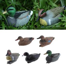 5 opções de plástico pato flutuante chamariz caça pássaro dissuasor repelente erva daninha pragas espantador gramado escultura decoração do jardim - Image 3