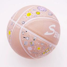 Basquete antiderrapante à prova de explosão para adolescentes e adultos, bola de jogo, interior e exterior, treinamento em grupo, PU, tamanho 5 e 7 - Image 3