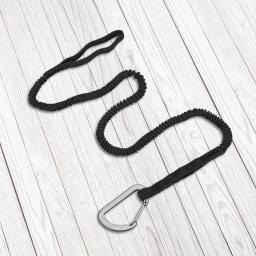 Ajustável Elastic Kayak Paddle Leash, Lanyard Rope, Fit para SUP, Caiaque, Passeios de barco, canoagem - Image 6