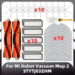 Compatível com Xiaomi Mi Robot Vacuum 1C, Mop 2, STYTJ03ZHM Peça de reposição Principal Escova Lateral Filtro Hepa Pano de Mop Acessório - Image 1