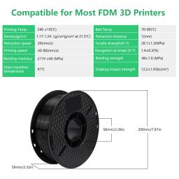 KINGROON  Misture a Cor 10Rolls PLA PETG TPU Filamentos para Impressora 3D Plástico 1KG 1.75MM Eco-Friendly Sem Bolha Spool 3D Printing Material - Image 6