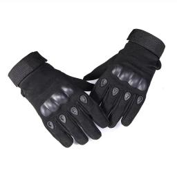 Luvas militares táticas, tiro de arma de ar de bala colorida, combate de soldado antiderrapante bicicleta todos os dedos luvas, roupas masculinas luva - Image 5