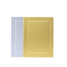 Round and Square Mousse Cake Boards, Food Grade Paper, Cozinha Baking Acessórios, Bandeja de Ouro, Bolo de Casamento Displays, Tapete de Ano Novo, 10 pcs - Image 2