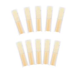 Clarinete Reeds Set for Beginners, Acessórios para Instrumentos de Sopros, Bb Tone, Força 2.5, Clarinete, Profissionais, Estudantes, 10Pcs - Image 2