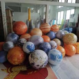 Planeta inflável lua pvc modelo decorações de festa de aniversário suprimentos loja promoção gigante balão pvc impressão - Image 3
