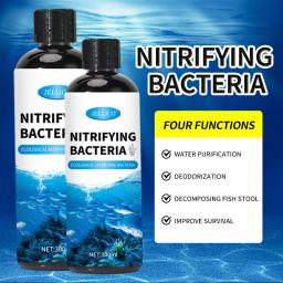 Purificador de água do aquário, Aquarium Fish Farming Medicine Supplies, Tratamento de aquário, Líquido nitrificante, 300ml - Image 3