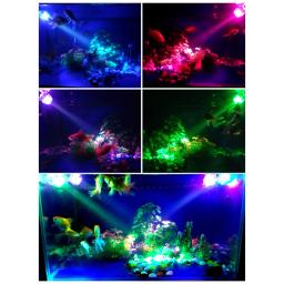 Luz LED subaquática com bateria para piscina e lagoa, luz impermeável para peixes - Image 2