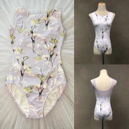 Collant Ballet para Mulheres, Macacão Dança Adulto, Elegante Prática da Dança, Collant Ginástica de Alta Qualidade, Nova Chegada - Image 4
