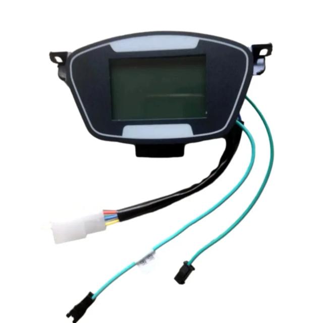 Display Velocímetro para Bicicleta Elétrica e Scooter com Conexão de 6 Pinos e Eletrodo Positivo Novidade