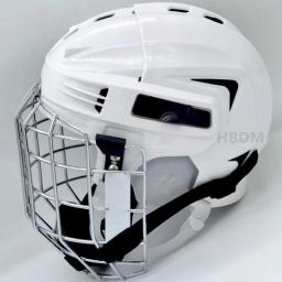 Capacete de proteção para hóquei no gelo, skate e rugby, chapéu esportivo profissional, jogo de treinamento com máscara, adulto e criança - Image 2