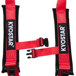 Arnês de segurança com ultra conforto, almofadas de ombro resistentes, corrida JDM, 4 pontos, 2" - Image 6