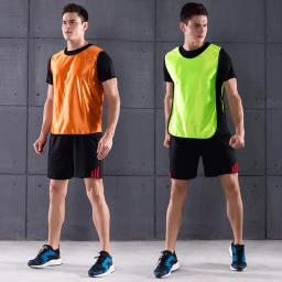 Equipe colete esportivo para adultos e crianças, treinamento de futebol, futebol, basquete, jogo, competição, grupo, jérsei, camisa, 1pc - Image 2
