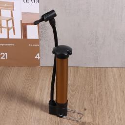 Bomba de ar manual para bicicleta, portátil, 80 psi, balão, inflador de pneus, válvula schrader, bomba de chão, acessórios de ciclismo - Image 4