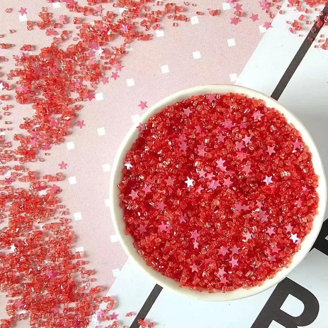 Oceano Colorido Doce Cor com Glitter Sprinkles, Decoração Do Bolo, Decoração De Cozimento De Poeira, Festa Dec - Image 1