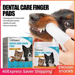 Dedo de limpeza oral para pet, Cuidados dentários profundos, Suprimentos para cães e gatos, Remoção de placa simples e conveniente - Image 1