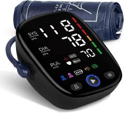 Kingclinic Monitor de Pressão Arterial Braço Automático BP Cuff Machine com Display LED para Uso Doméstico Cuidados de Saúde - Image 1