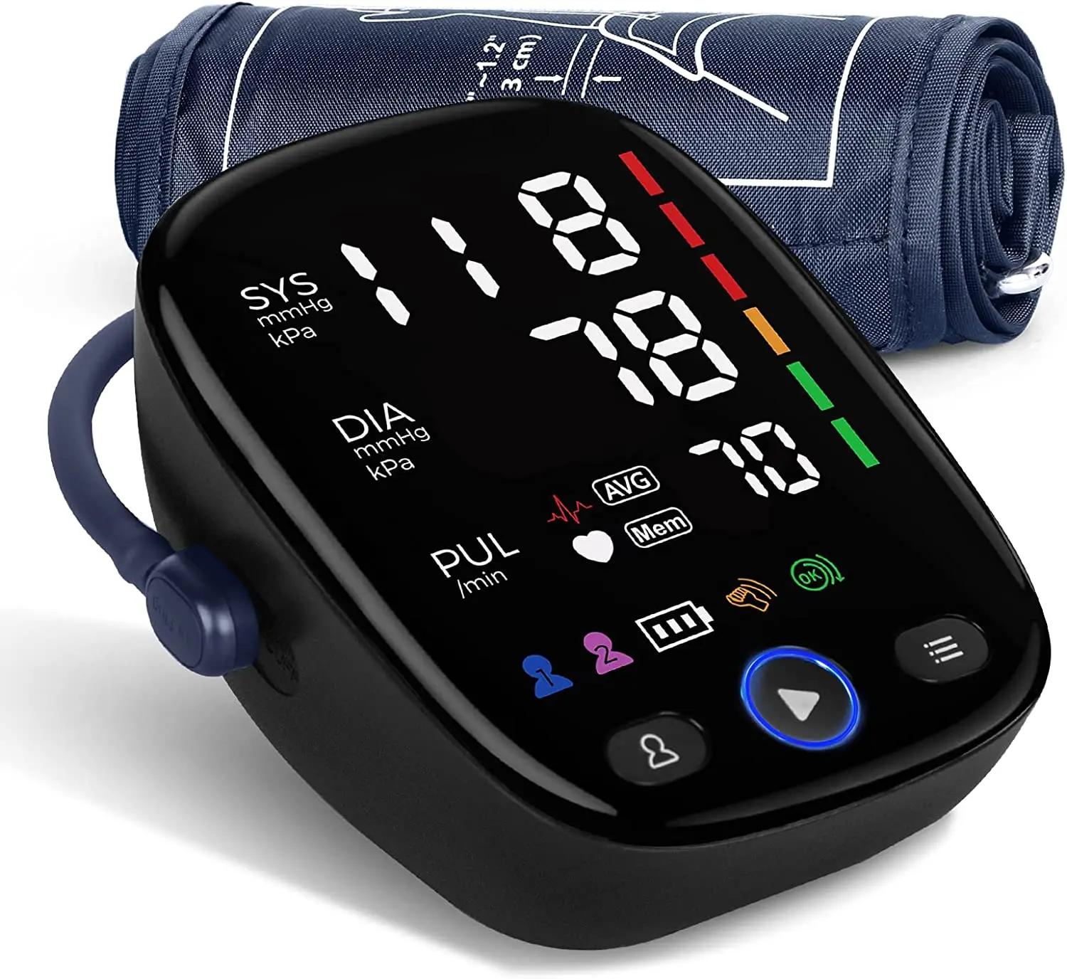 Kingclinic Monitor de Pressão Arterial Braço Automático BP Cuff Machine com Display LED para Uso Doméstico Cuidados de Saúde - Image 1