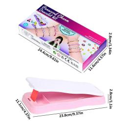 Amizade Pulseira Fazendo Kit Para Meninas Crianças DIY Artesanato Kits String Para Fazer Jóias Favorecido Aniversário Brinquedo de Natal Presentes - Image 6