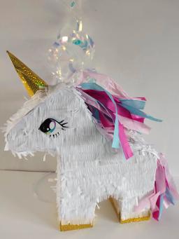 Pacote Pinata Unicórnio com Venda Venda, Feito à Mão, Bonito, Tamanho Grande, Festa de Aniversário, Presente Doce, 1 Conjunto por Caixa - Image 6