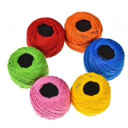 Linha do bordado do ponto transversal, fio remendo feito malha à mão, suprimentos de artesanato DIY, 16 cores - Image 3