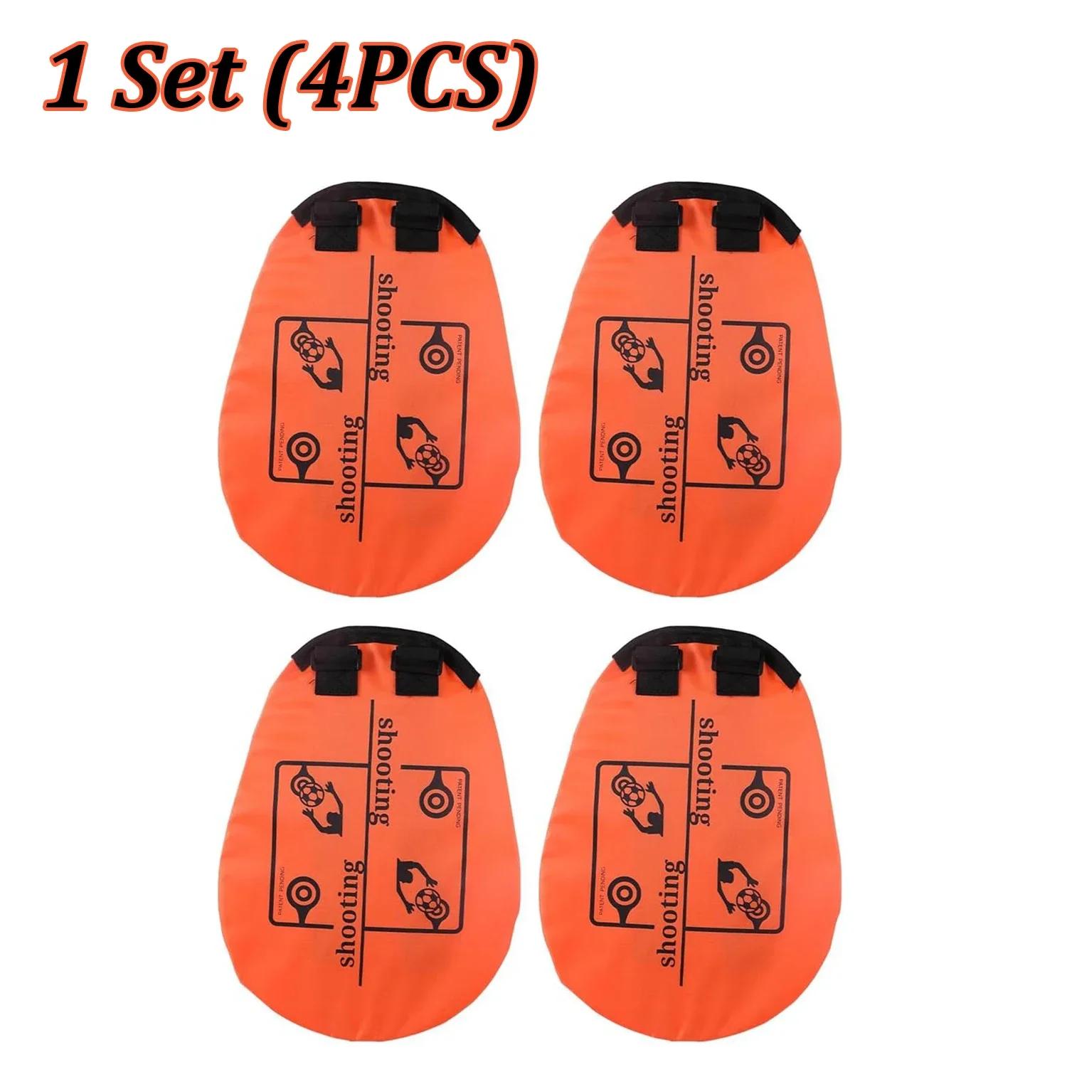 Futebol Treino Objetivo Net, Futebol Aid Acessórios, Futebol Tiro, Portátil, Equipamento Durável para a Prática Chute, 4Pcs - Image 1