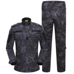 Masculino Tático FG Atacs Preto Uniforme, Camisa e Calças, CP Multicam, Terno de Camuflagem, Airsoft Gear - Image 6