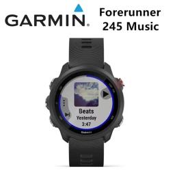 Garmin-Forerunner 245 Smart Watch, versão música, GPS, corrida, teste de freqüência cardíaca, maratona, esportes ao ar livre, versão multilingue - Image 1