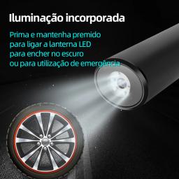 E-ACE-Inflator portátil sem fio de pneus, adequado para inflar rapidamente, baterias 6000mAh, adequado para bicicletas, motocicletas e carros - Image 6