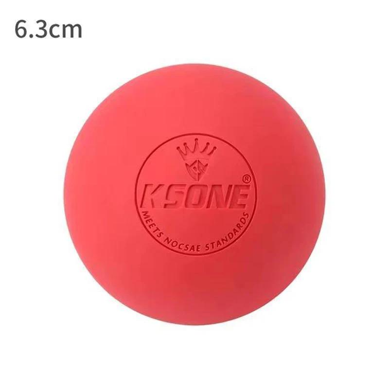 Portátil Lacrosse Massage Fascia Ball, Relaxamento Muscular, Alívio da Dor, Fisioterapia Ball, Jaw Exerciser Ball, Yoga, 6,3 cm - Image 1