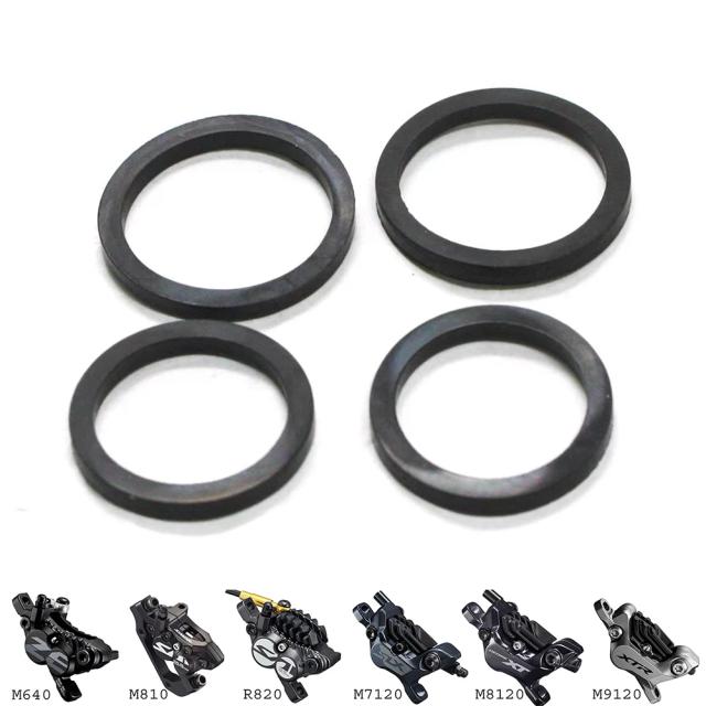 Shimano Anel de Vedação Pistão Freio Hidráulico para Bicicleta MTB/Estrada 4 Peças