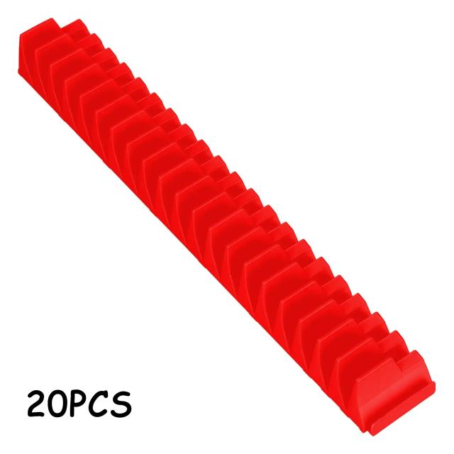 Organizador Vertical Modular com Cabeça Magnética Hexagonal em Plástico Durável - 20 Compartimentos para Ferramentas