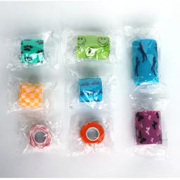 4.5m colorido esporte auto adesivo elástico bandagem envoltório fita para almofadas de apoio joelho dedo tornozelo palma pulso pet tatuagem acessórios - Image 5