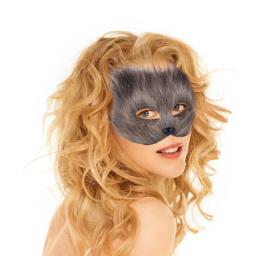 Máscara Therian cauda para mulheres, meninas, gatos felpudos, raposas, máscara chaveiro com cauda - Image 5