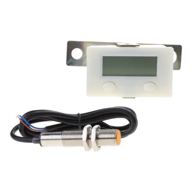 Contador de Indução Magnética com Tela LCD Digital de 5 Dígitos em Metal