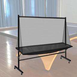 Portátil Grande Rede De Coleta Para Prática De Prática De Robô, Rolando Rede De Coleta De Tênis De Mesa, Fácil De Montar Suprimentos Com Rodas - Image 1