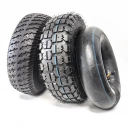 Pneus internos e exteriores para o "trotinette" de três rodas, tubo interno engroçado, 4,10, 3, 50-4, 260x85, 10,4 dentro - Image 1
