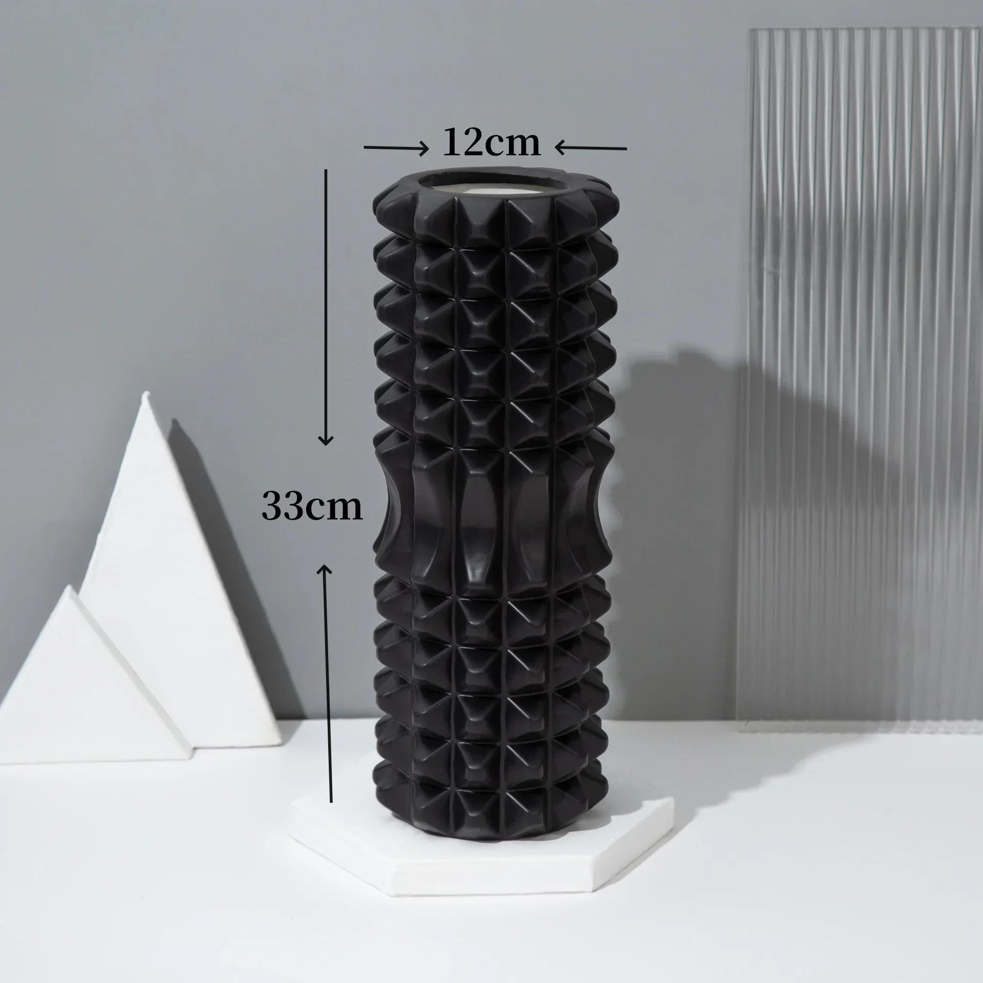 Rolo tridimensional de espuma para ioga, 33/45cm, escultura corporal, academia, corpo inteiro, massagem muscular, relaxante, reabilitação esportiva - Image 1