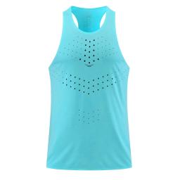 Atletismo tanque superior correndo coletes velocidade esportes camisas de fitness caras sem mangas das mulheres dos homens roupas atleta pista campo singlet - Image 1