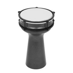 Tambor de metal portátil africano para crianças Djembe preto, tambor de mão, percussão profissional, bateria de instrumentos musicais, 8 in - Image 3