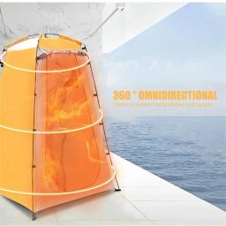 Portable Privacy Shower Tent, Exterior, Impermeável, Vestirio, Abrigo para Camping, Caminhadas, Praia, Vaso sanitário, Banheiro - Image 5